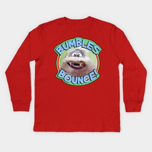 THE ABOMINABLE BUMBLE! Kids Long Sleeve T-Shirt